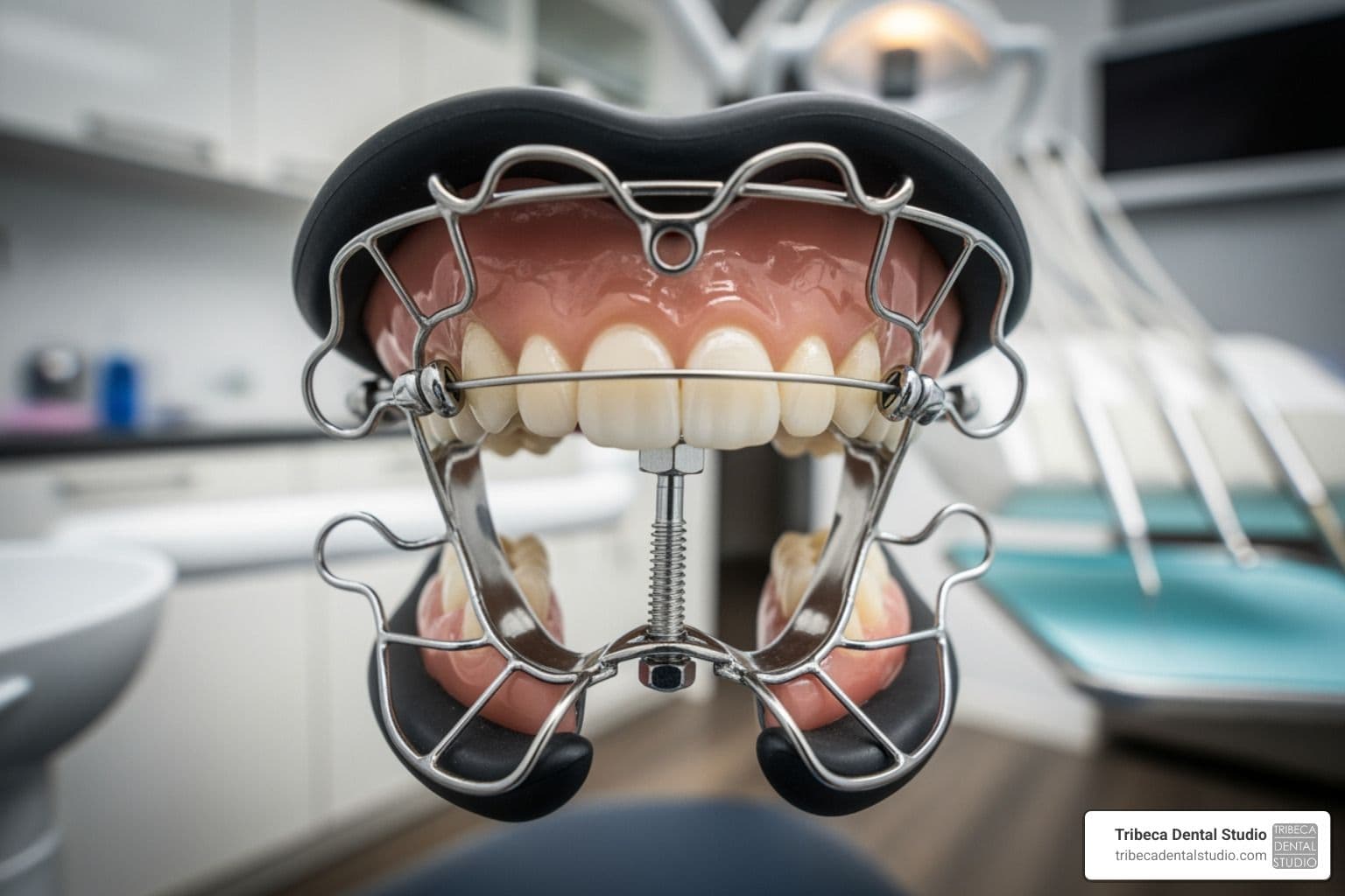 Fixing a Narrow Palate Without the Stress